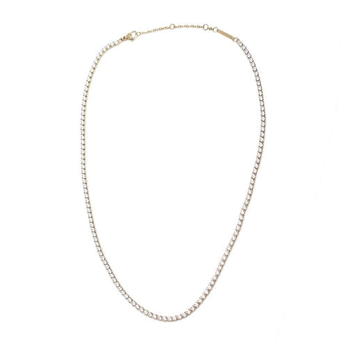ダニエルウェリントン DANIEL WELLINGTON ネックレス DW00400391 メンズ レディース クラッシックテニスネックレス CLASSIC TENNIS NECKLACE ゴールド